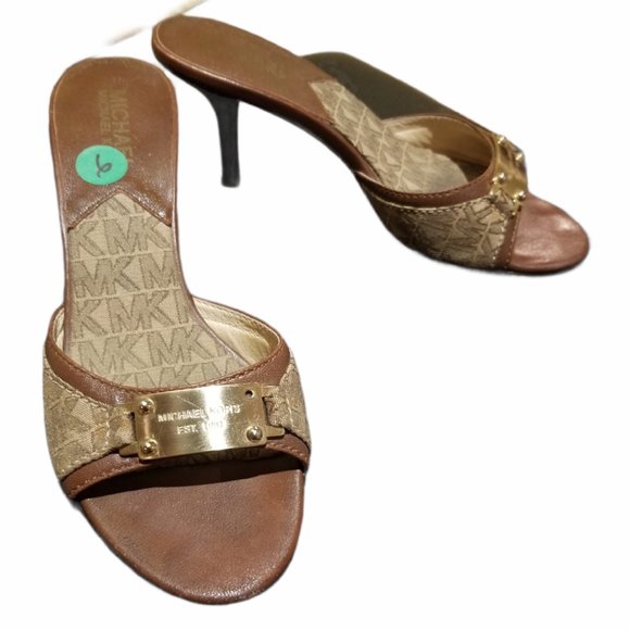 MICHAEL KORS Signature Heels (Size 6M) - Picture 3 of 8